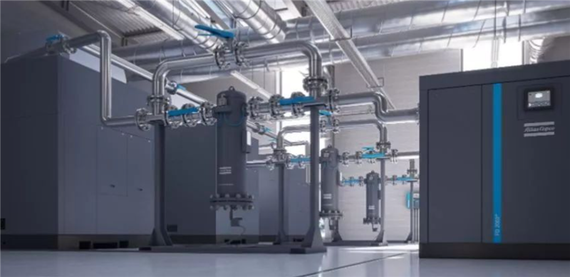 電子廠SMT車間供氣管道圖片